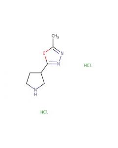 Astatech 2-METHYL-5-(PYRROLIDIN-3-YL)-1,3,4-OXADIAZOLE 2HCL; 1G; Purity 95%; MDL-MFCD17926239